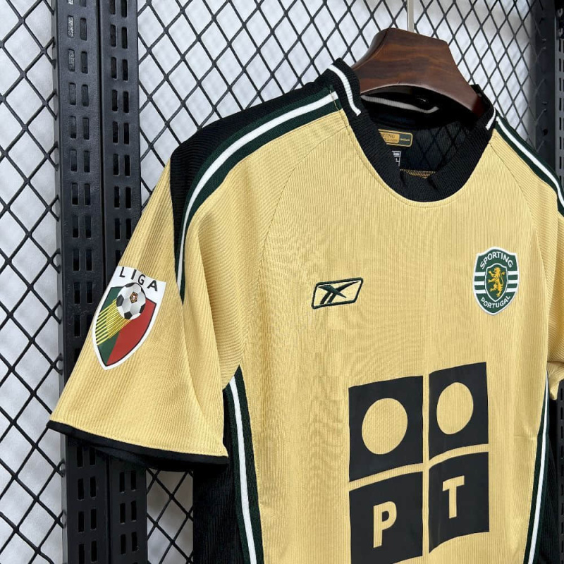 Retro Sporting Clube de Portugal Away 2003/04 New Season Football Jersey Sports Shirt