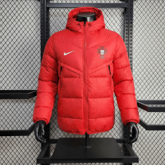 Portugal Warm Thick Cotton Jacket 2026 New Season Football Jersey Sports Shirt