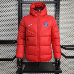 PSG Warm Thick Cotton Jacket 2026 New Season Football Jersey Sports Shirt