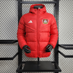 Bayer 04 Leverkusen Warm Thick Cotton Jacket 2026 New Season Football Jersey Sports Shirt