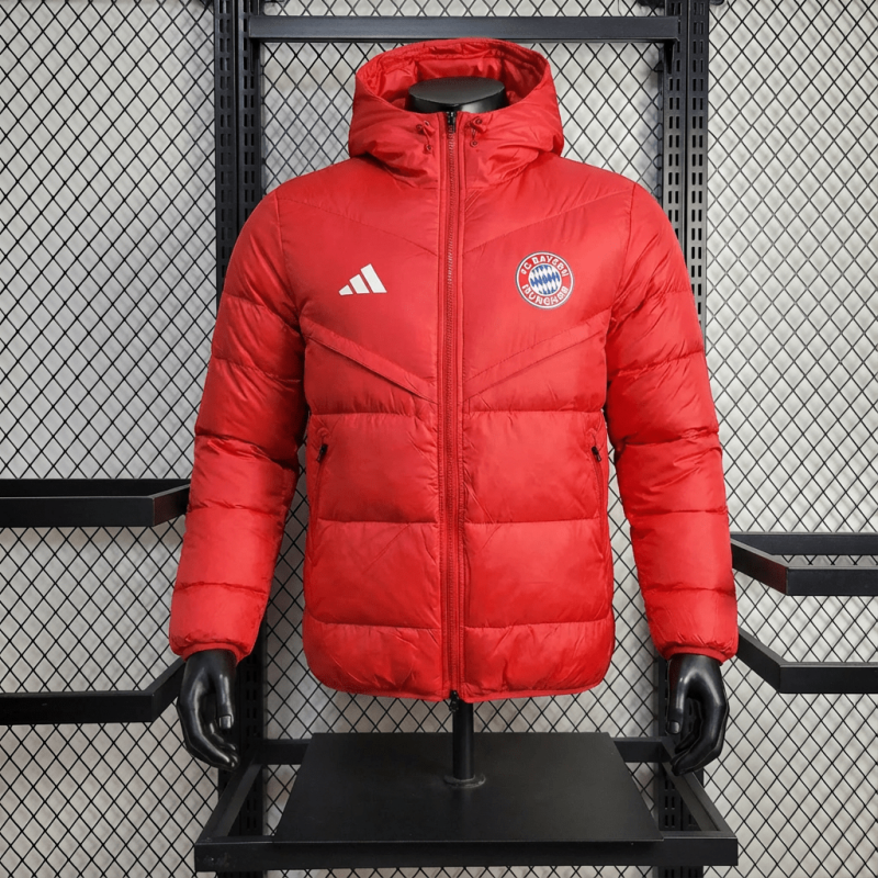 Bayern Munich Warm Thick Cotton Jacket 2026 New Season Football Jersey Sports Shirt