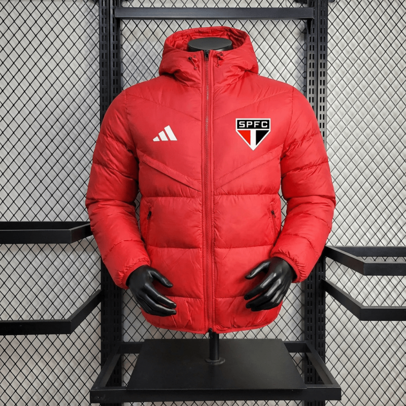 São Paulo Warm Thick Cotton Jacket 2026 New Season Football Jersey Sports Shirt
