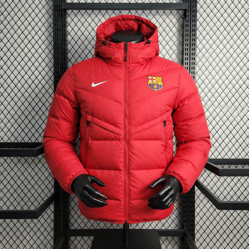 Barcelona Warm Thick Cotton Jacket 2026 New Season Football Jersey Sports Shirt