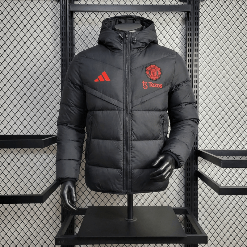Manchester United Warm Thick Cotton Jacket 2026 New Season Football Jersey Sports Shirt