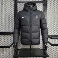 PSG Warm Thick Cotton Jacket 2026 New Season Football Jersey Sports Shirt