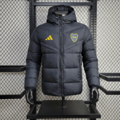 Boca Juniors Warm Thick Cotton Jacket 2026 New Season Football Jersey Sports Shirt
