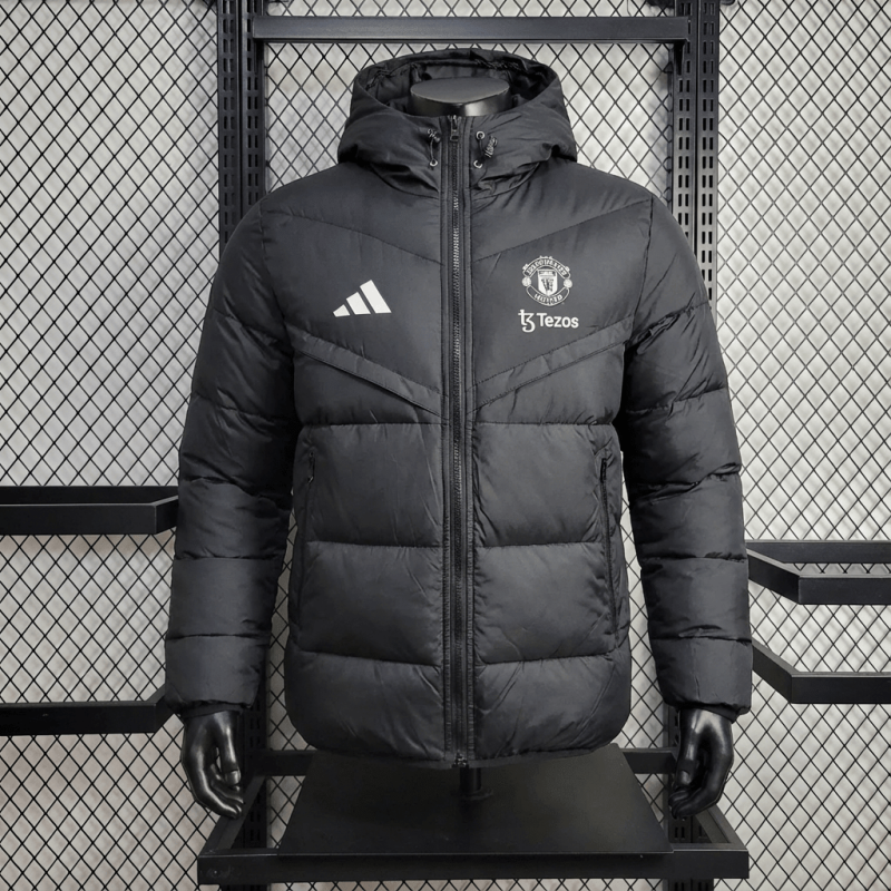 Manchester United Warm Thick Cotton Jacket 2026 New Season Football Jersey Sports Shirt