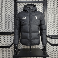 Flamengo Warm Thick Cotton Jacket 2026 New Season Football Jersey Sports Shirt