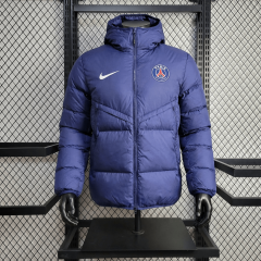 PSG Warm Thick Cotton Jacket 2026 New Season Football Jersey Sports Shirt