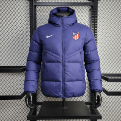 Atletico Madrid Warm Thick Cotton Jacket 2026 New Season Football Jersey Sports Shirt