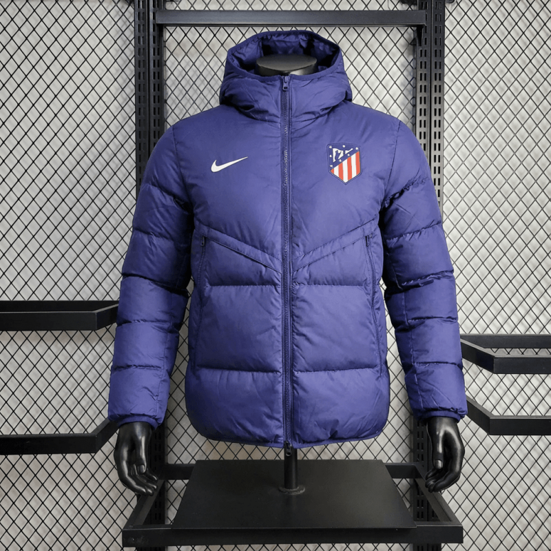 Atletico Madrid Warm Thick Cotton Jacket 2026 New Season Football Jersey Sports Shirt