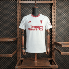 Player Manchester United Third Away 2023/2024 Season Football Jersey Sports Shirt