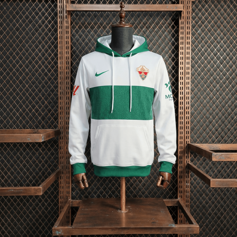 Elche Home Hoodie 2025/2026 New Season Football Jersey Sports Shirt