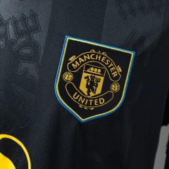Manchester United 3rd Away Long Sleeve 2025/2026 New Season Football Jersey Sports Shirt