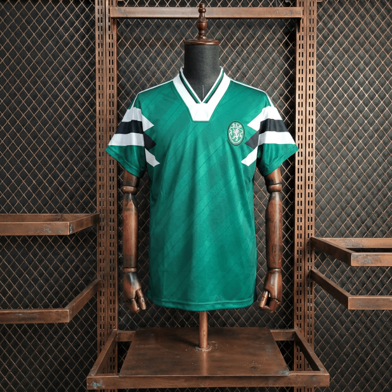 Retro Sporting Clube de Portugal 1990s Season Football Jersey Sports Shirt