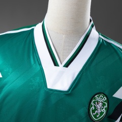 Retro Sporting Clube de Portugal 1990s Season Football Jersey Sports Shirt