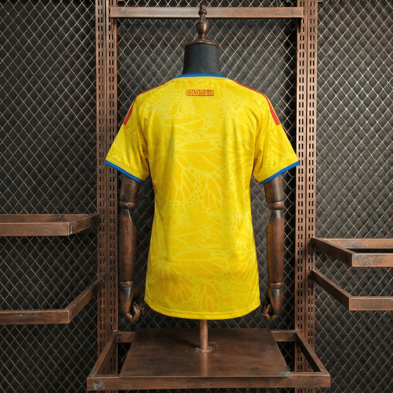 women Colombia Home 2026 World Cup New Season Football Jersey Sports Shirt