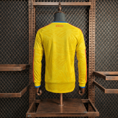 Player Colombia Home Long Sleeve FIFA World Cup 2026 New Season Football Jersey Sports Shirt