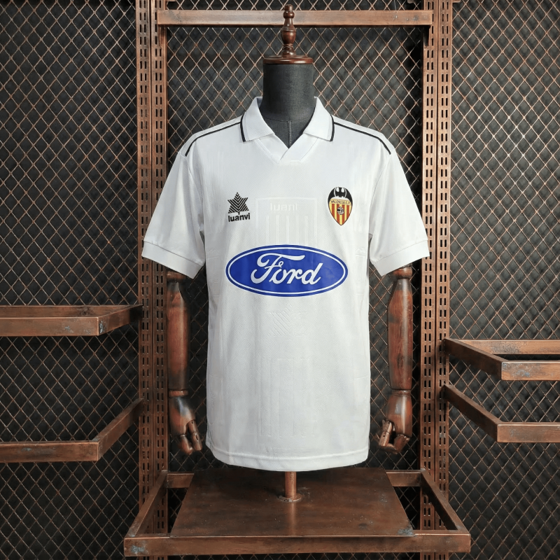 Valencia Home Retro 96/97 Football Jersey Sports Shirt