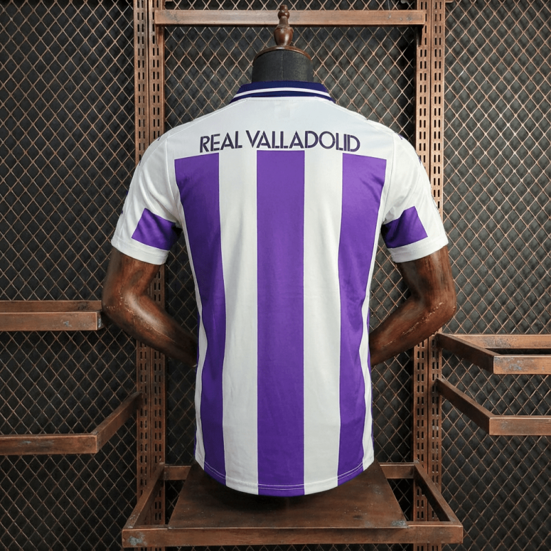 Retro Real Valladolid Home 95/96 Season Football Jersey Sports Shirt