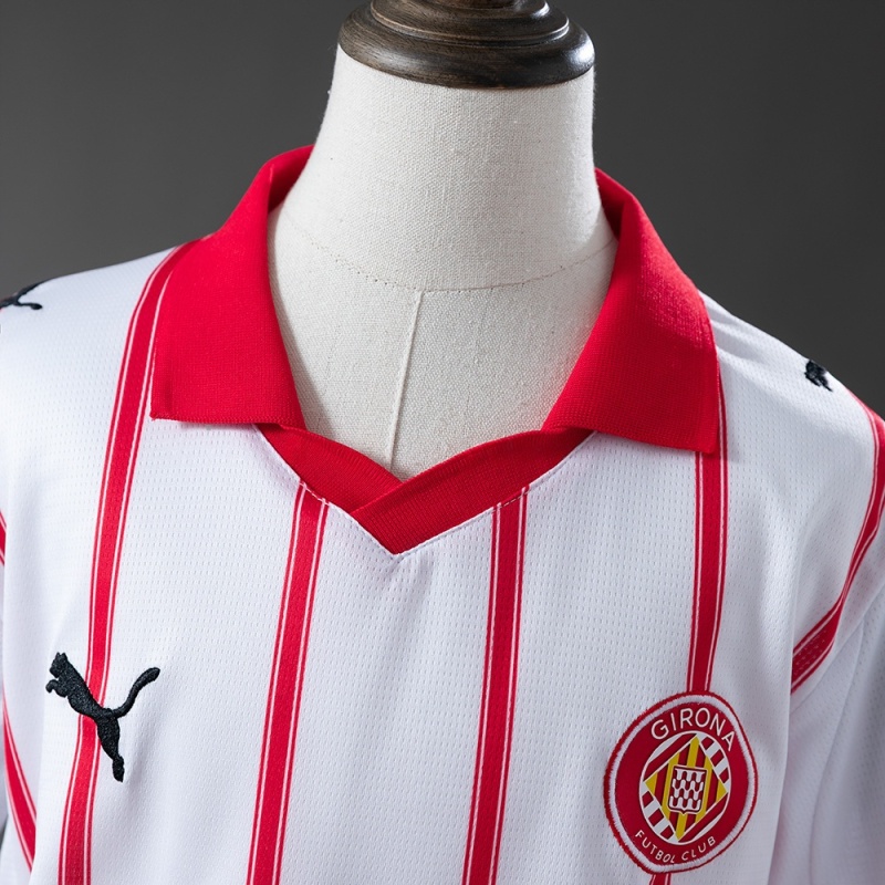 KIDS Girona Home 2025/2026 New Season Football Jersey Sports Shirt
