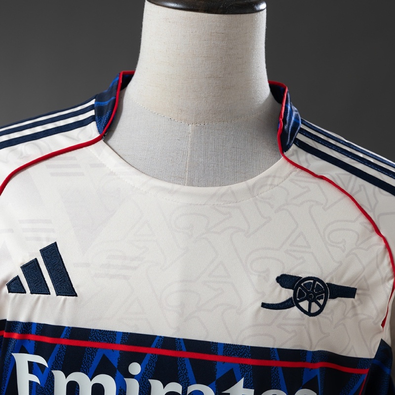 Arsenal Pre-Match Training Kit 2025/2026 New Season Football Jersey Sports Shirt