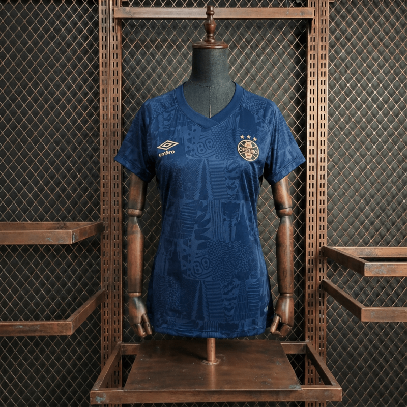 Women Gremio Third Away 2025/2026 New Season Football Jersey Sports Shirt