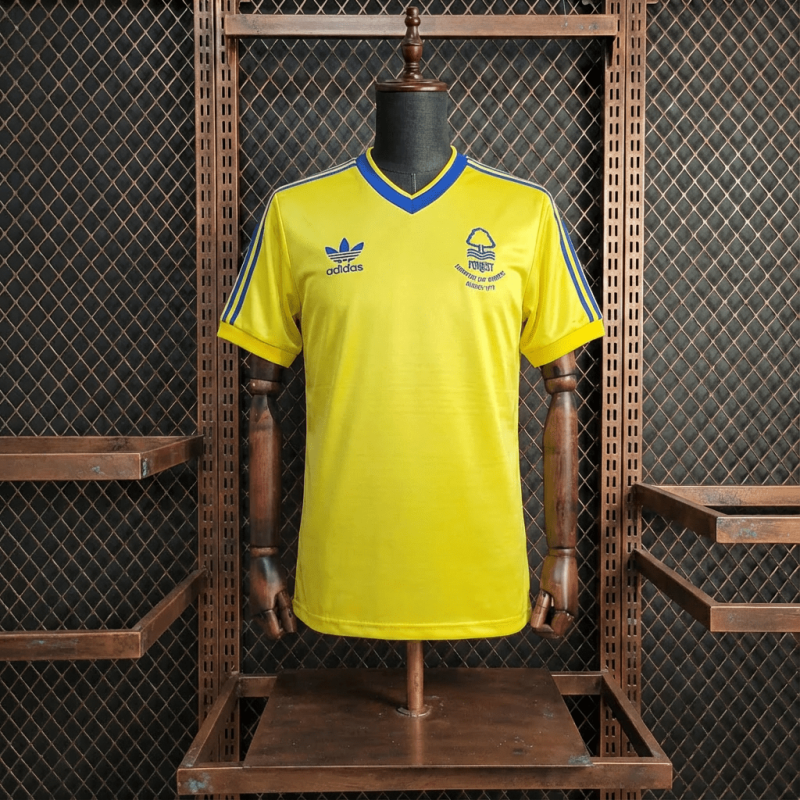 Retro Nottingham Forest Away 77/80 Season Football Jersey Sports Shirt
