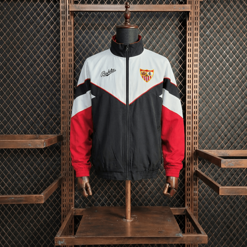Sevilla Windbreaker 92/93 Season Football Jersey Sports Shirt