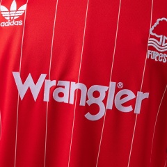 Retro Nottingham Forest Away Long Sleeve 82/84  Season Football Jersey Sports Shirt
