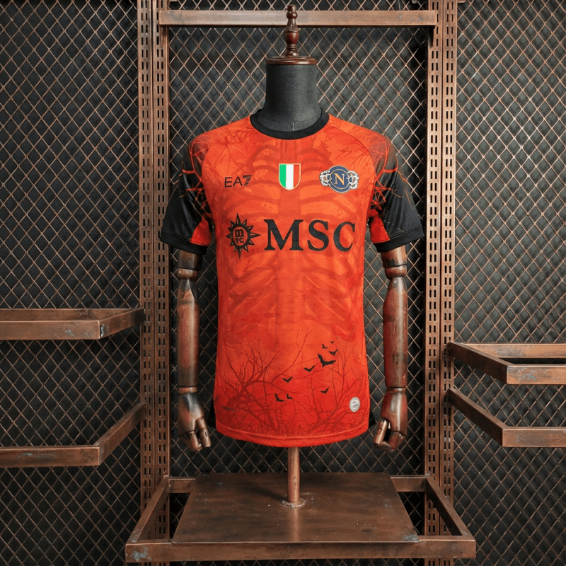 player Napoli Halloween Special Edition 2025/2026 New Season Football Jersey Sports Shirt