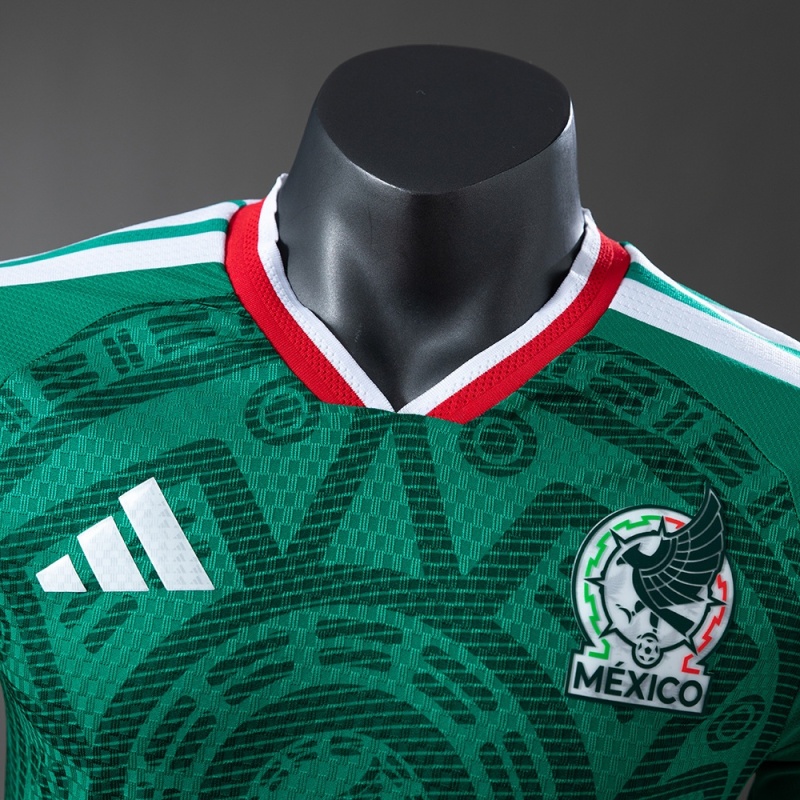 Player Mexico Home Long Sleeve FIFA World Cup 2026 New Season Football Jersey Sports Shirt