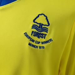 Retro Nottingham Forest Away 77/80 Season Football Jersey Sports Shirt