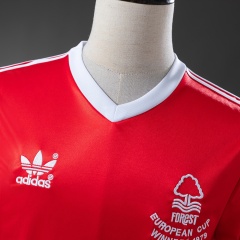 Retro Nottingham Forest Home 77/80 Season Football Jersey Sports Shirt
