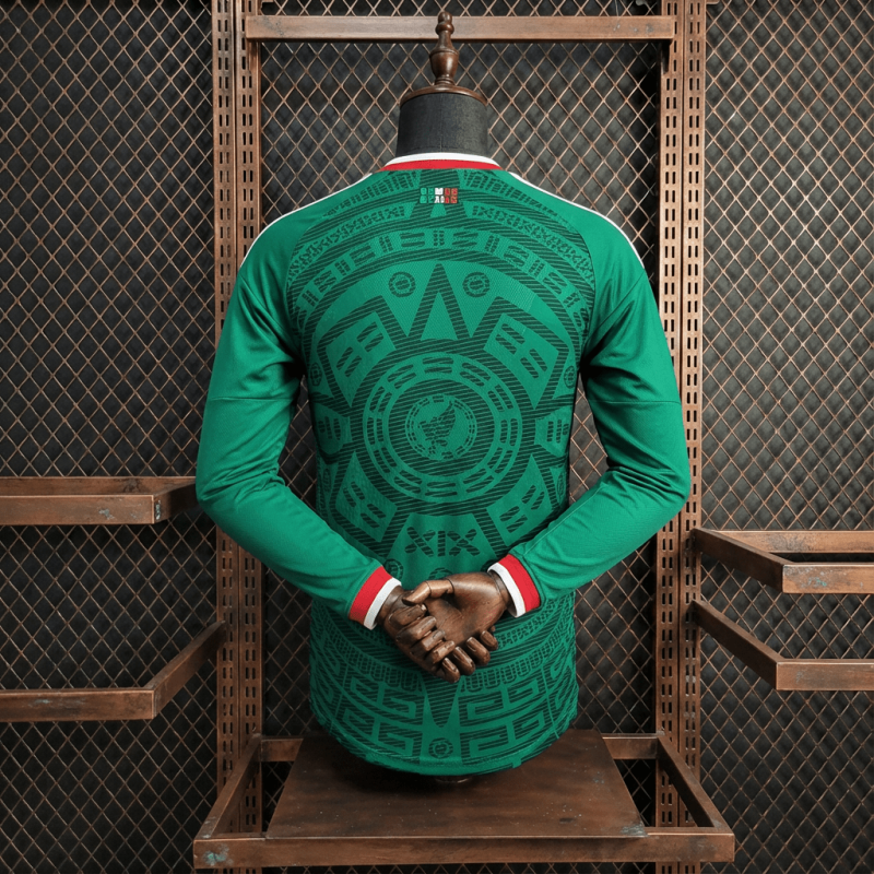 Player Mexico Home Long Sleeve FIFA World Cup 2026 New Season Football Jersey Sports Shirt