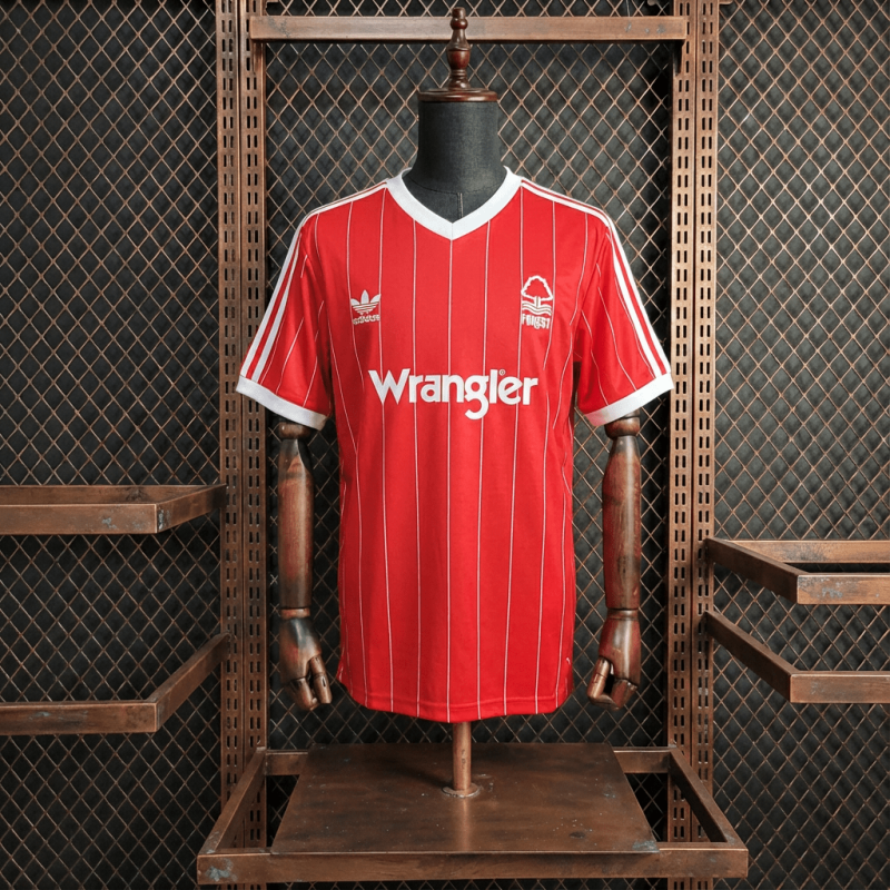 Retro Nottingham Forest Away 82/84  Season Football Jersey Sports Shirt