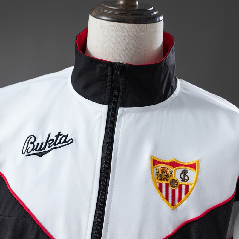 Sevilla Windbreaker 92/93 Season Football Jersey Sports Shirt