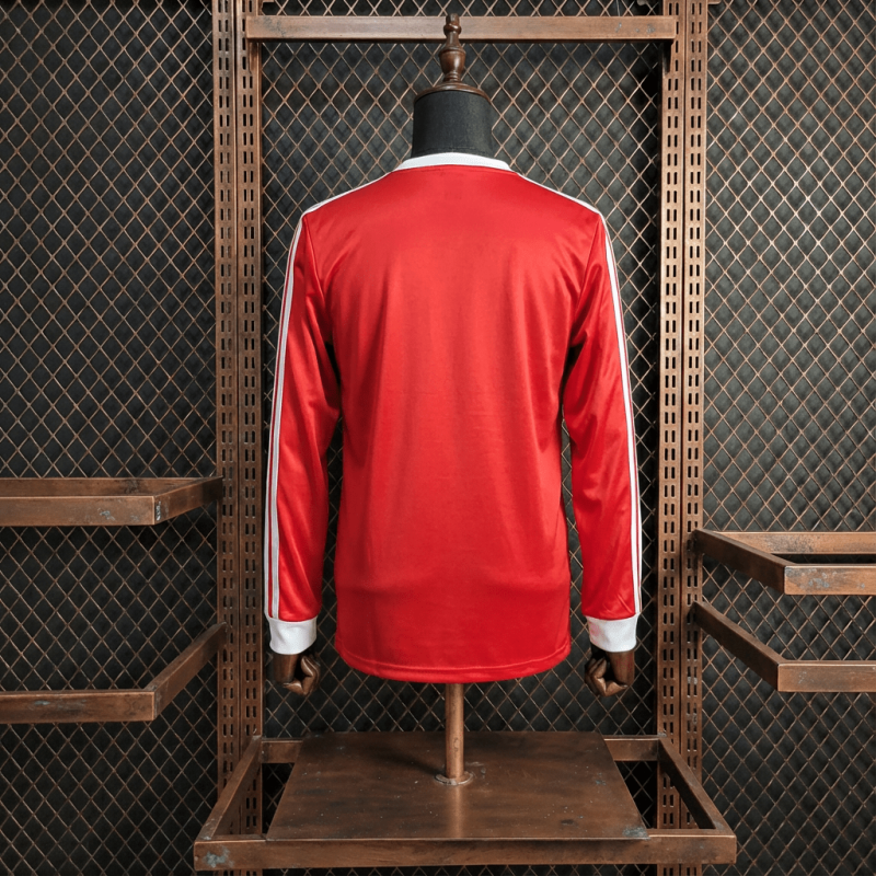 Retro Nottingham Forest Home Long Sleeve 77/80 Season Football Jersey Sports Shirt
