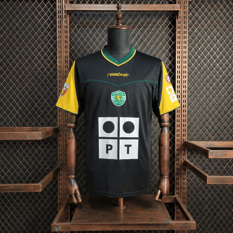 Retro Sporting Clube de Portugal Away 02/03 Season Football Jersey Sports Shirt