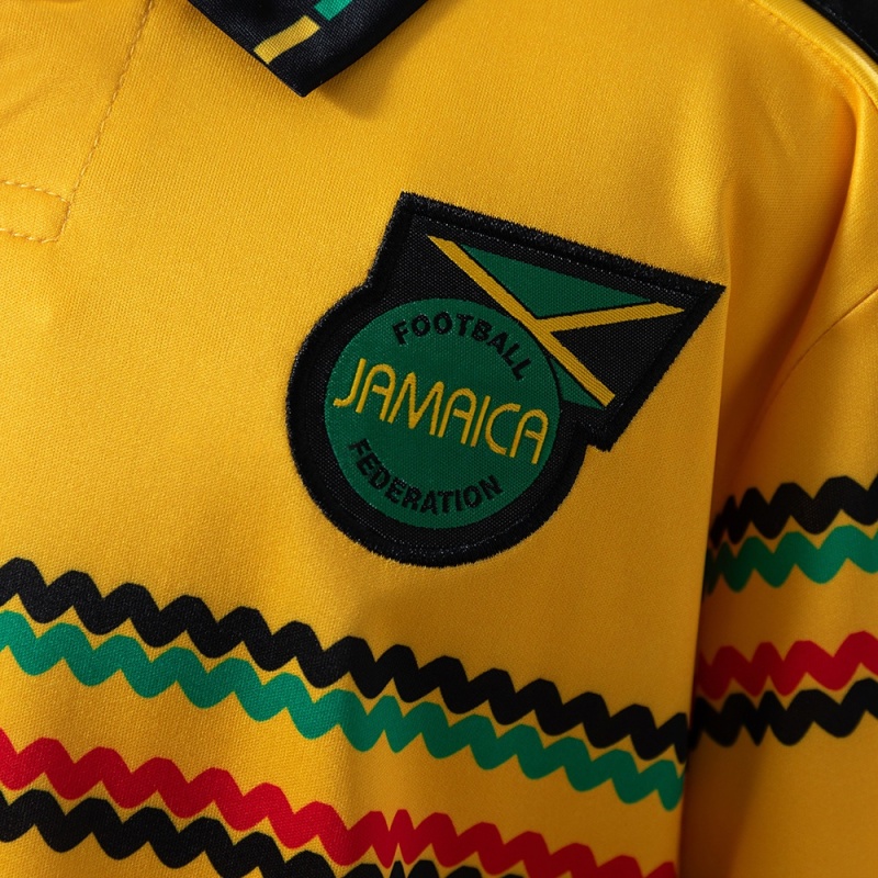 Kids Kit Jamaica Home 2026 New Season Football Jersey Sports Shirt