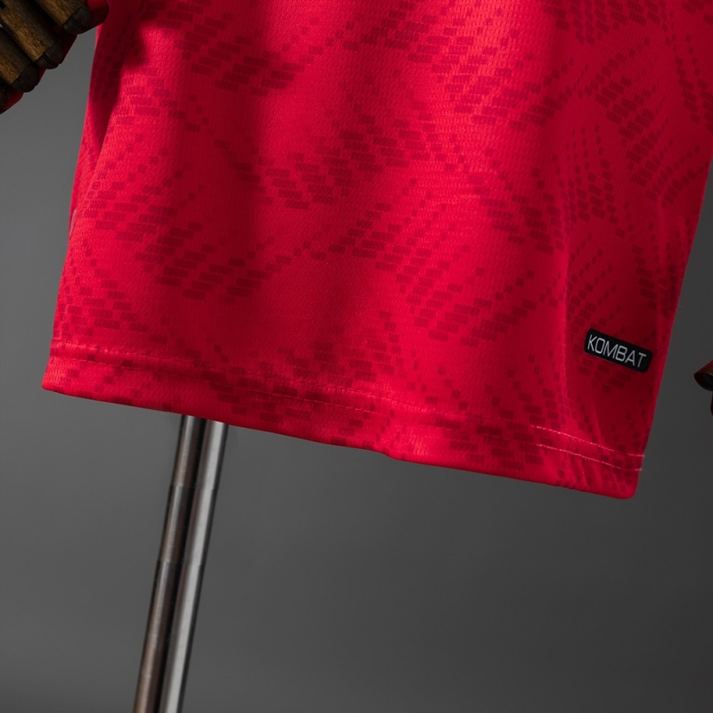 Kids Kit Tunisia Home 2025/2026 New Season Football Jersey Sports Shirt