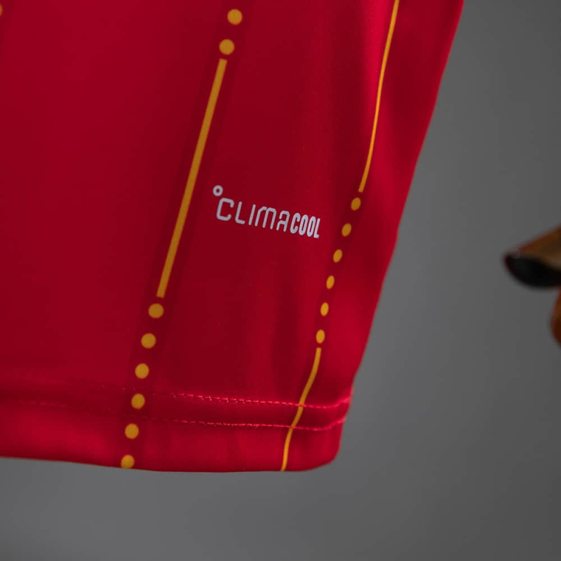 KIDS Spain Home FIFA World Cup 2026 Shirt + Shorts + Socks Kit Football Team Shirt Jersey