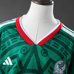 KIDS Mexico Home FIFA World Cup 2026 Shirt + Shorts + Socks Kit Football Team Shirt Jersey