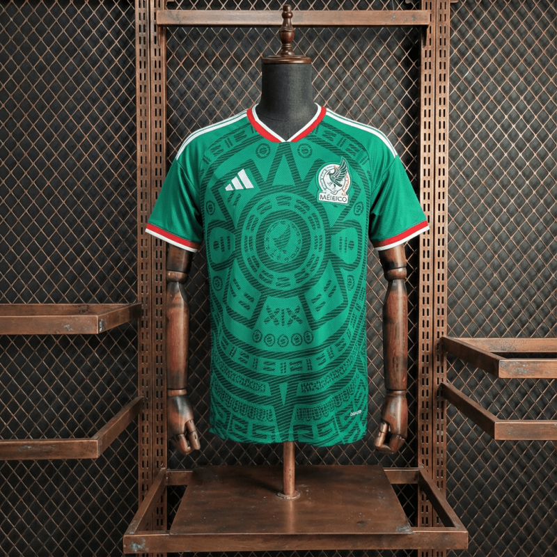 Mexico Home FIFA World Cup 2026 Shirt + Shorts + Socks Kit Football Team Shirt Jersey
