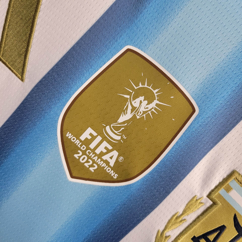 Argentina Home FIFA World Cup 2026 Shirt + Shorts + Socks Kit Football Team Shirt Jersey