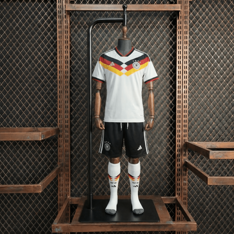 KIDS Germany Home FIFA World Cup 2026 Shirt + Shorts + Socks Kit Football Team Shirt Jersey