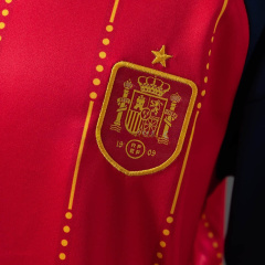 KIDS Spain Home FIFA World Cup 2026 Shirt + Shorts + Socks Kit Football Team Shirt Jersey