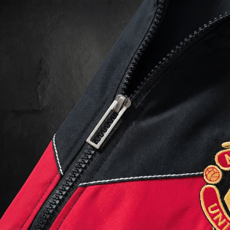 Windbreaker Jacket Manchester United 06/07 Retro Season Football Jersey Sports Shirt