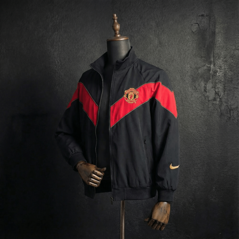 Windbreaker Jacket Manchester United 06/07 Retro Season Football Jersey Sports Shirt