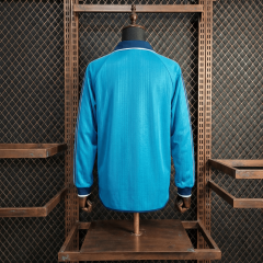 Retro Real Madrid Third Away Long-Sleeved 99/00  Season Football Jersey Sports Shirt